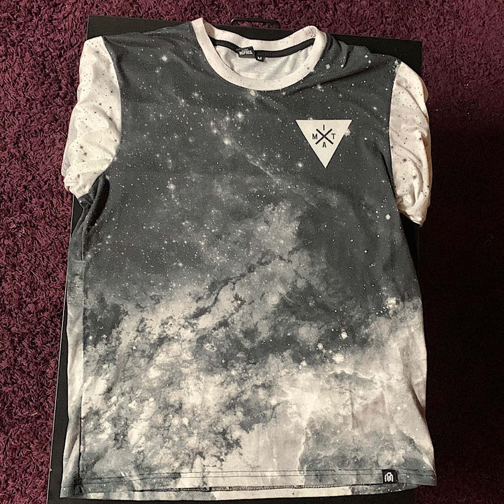 IntoTheAm All Over Space Print T-Shirt Medium